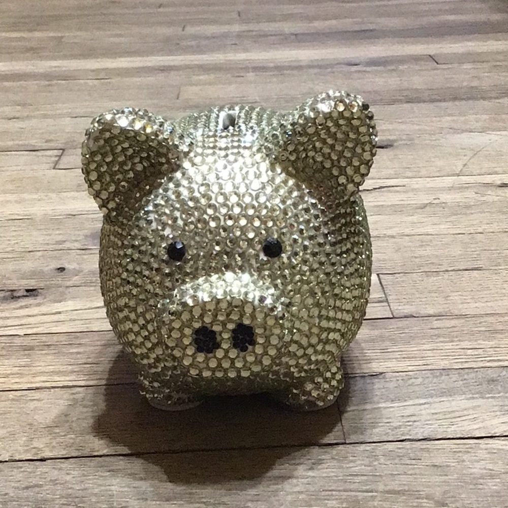 TWO’S COMPANY BLING  PIGGY BANK
